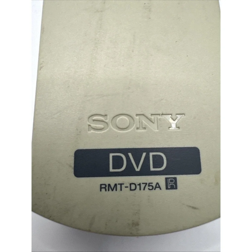 Sony RMT-D175A DVD Player Remote Control Genuine OEM Original - Tested, Works